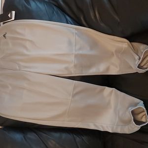 Adidas Boys Relaxed Fit Elastic Bottom Baseball Pant